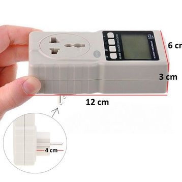 Benetech GM86 Enerjimetre Watt Güç Ölçer