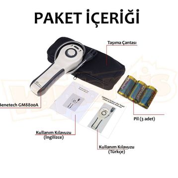 Benetech GM8800A Gaz Kaçak Tespit Cihazı