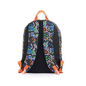 Benetton 03672 Turuncu Okul Çantası