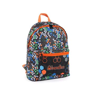 Benetton 03672 Turuncu Okul Çantası