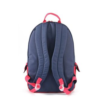 Benetton 03789 Lacivert Kırmızı Çift Bölmeli Unisex İlkokul Sırt Çantası