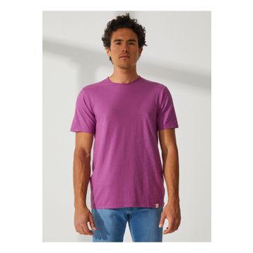 Benetton 123P3JE1J19A5 Bisiklet Yaka Krem Erkek T-Shirt