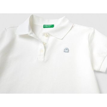 Benetton 3WG9C300O Beyaz Kız Çocuk T-Shirt
