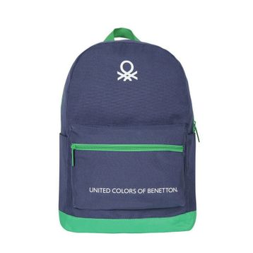Benetton 70415 Lacivert-Yeşil Casual Sırt Çantası