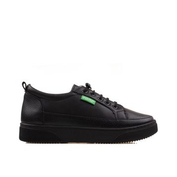 Benetton Bn-30366 Siyah Kadın Sneaker Ayakkabı