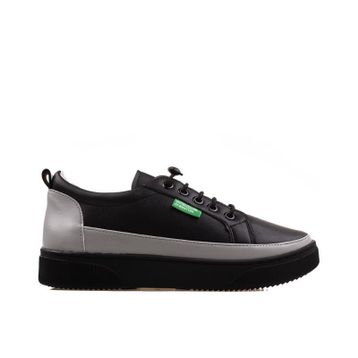 Benetton Bn-30366 Siyah Kadın Sneaker Ayakkabı