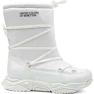 Benetton BN-30392-3256 Beyaz Kadın Bot