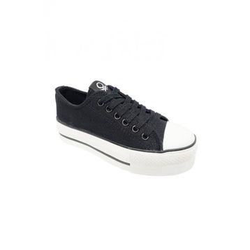 Benetton BN-30935-3114 Siyah Kadın Spor Ayakkabı