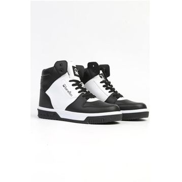 Benetton BN-31087 Siyah Beyaz Erkek Sneaker Ayakkabı