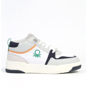 Benetton BN-31210-3471 744636 Beyaz Kadın Spor Ayakkabı