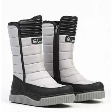Benetton BN-50027 Gri Kadın Kar Bot
