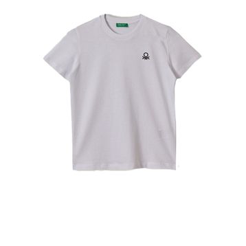 Benetton BNT-B007 TOP Beyaz Kız Çocuk T-shirt
