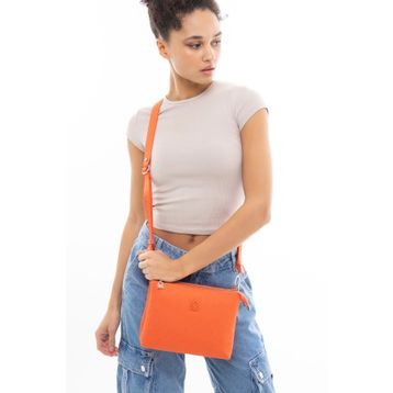 Benetton BNT1044 Turuncu Kadın Çapraz Çanta