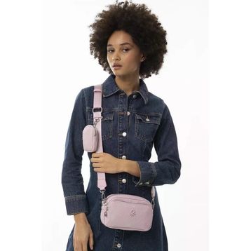 Benetton BNT1074 Pembe Kadın Çantası
