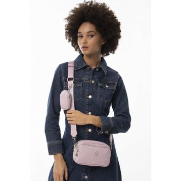 Benetton BNT1074 Pembe Kadın Çantası