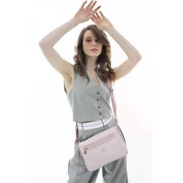 Benetton BNT816 Pembe Kadın Günlük Çanta