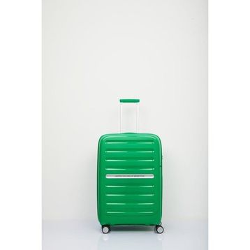 Benetton Trolley 14BNT1000-02-Y Yeşil Orta Boy Valiz