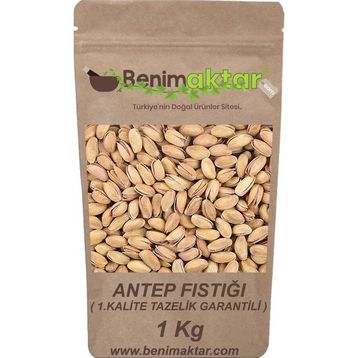 Benim Aktar 1 kg Antep Fıstığı Kabuklu