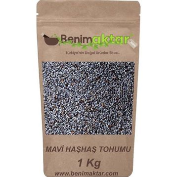 Benim Aktar 1 Kg Mavi Haşhaş Tohumu
