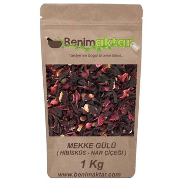 Benim Aktar 1 Kg Mekke Gülü Hibisküs Nar Çiçeği