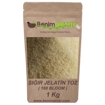 Benim Aktar 1 kg Toz Sığır Jelatini
