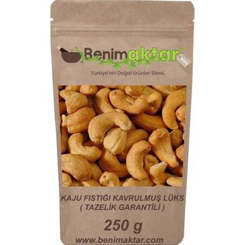 Benim Aktar 250 gr Duble Lüx Kaju Fıstığı Kavrulmuş