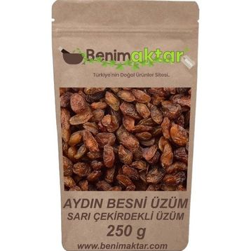 Benim Aktar 250 gr Sarı Besni Çekirdekli Üzüm