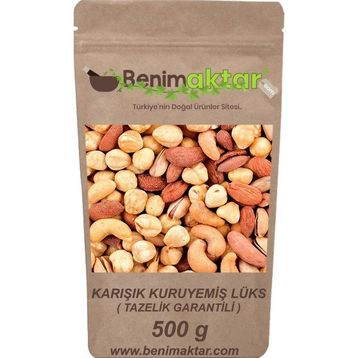 Benim Aktar 500 Gr Karışık Lüks Kuruyemiş Tazelik