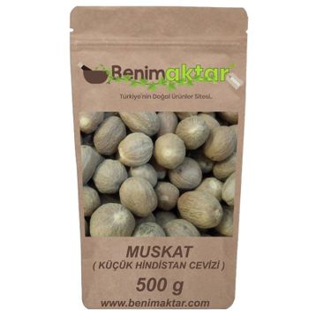 Benim Aktar 500 gr Muskat Küçük Hindistan Cevizi Hint Cevizi