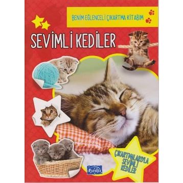 Benim Eğlenceli Çıkartma Kitabım Sevimli Kediler