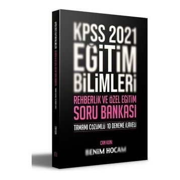 Benim Hocam 2020 KPSS Eğitim Bilimleri Rehberlik ve Özel Eğitim Video Ders Notları - Kolektif
