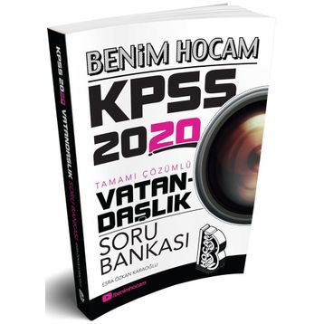 Benim Hocam 2020 KPSS Vatandaşlık Tamamı Çözümlü Soru Bankası - Kolektif