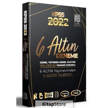 Benim Hocam 2022 Kpss Genel Yetenek Genel Kültür Tamamı Çözümlü 6 Altın Deneme