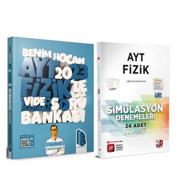 Benim Hocam 2023 Ayt Fizik Soru Bankası ve 3D Ayt Deneme Seti