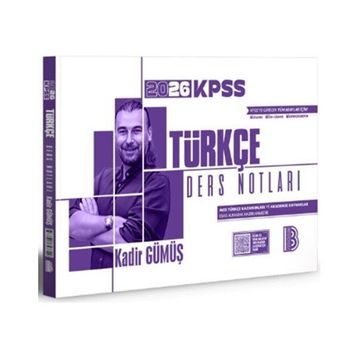 Benim Hocam 2026 KPSS Türkçe Ders Notları