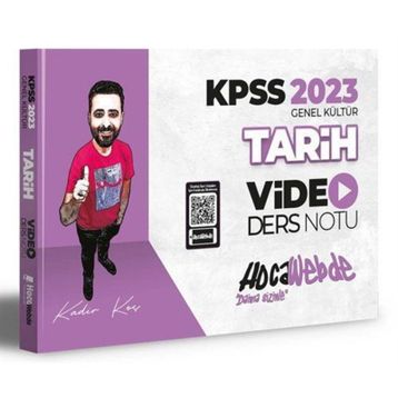 Benim Hocam KPSS 2023 Tarih Video Ders Notu
