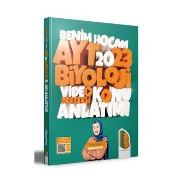 Benim Hocam Yayıncılık Benim Hocam Yayınları 2023 AYT Biyoloji Video Destekli Konu Anlatımı