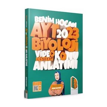 Benim Hocam Yayıncılık Benim Hocam Yayınları 2023 AYT Biyoloji Video Destekli Konu Anlatımı