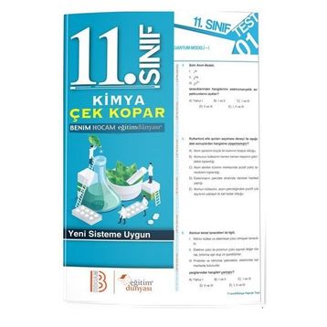 Benim Hocam Yayınları 11. Sınıf Kimya Çek Kopar Yaprak Test