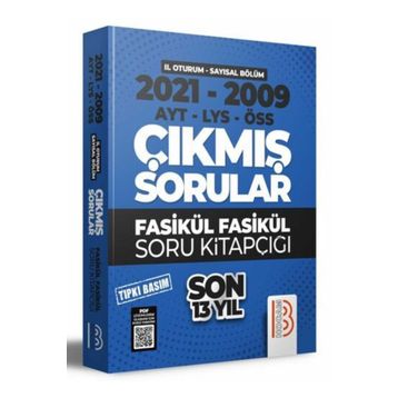 Benim Hocam Yayınları - 2009-2021 YKS 2. Oturum Sayısal Bölüm Son 13 Yıl Tıpkı Basım Fasikül Fasikül Çıkmış Sorular