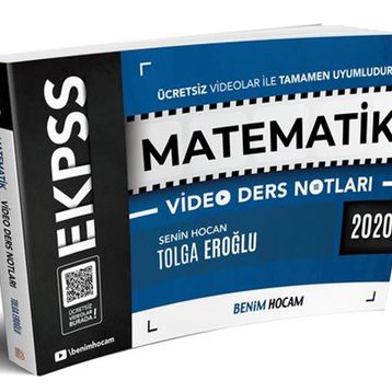 Benim Hocam Yayınları 2020 EKPSS Matematik Video Ders Notları