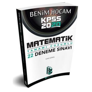 Benim Hocam Yayınları 2020 KPSS Matematik Tamamı Çözümlü 22 Deneme