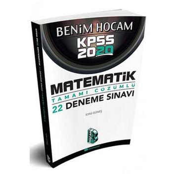 Benim Hocam Yayınları 2020 KPSS Matematik Tamamı Çözümlü 22 Deneme