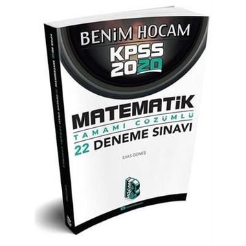 Benim Hocam Yayınları 2020 KPSS Matematik Tamamı Çözümlü 22 Deneme