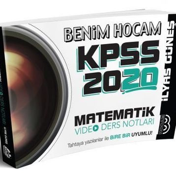 Benim Hocam Yayınları 2020 KPSS Matematik Video Ders Notları