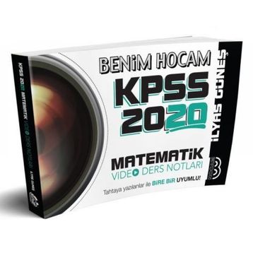 Benim Hocam Yayınları 2020 KPSS Matematik Video Ders Notları