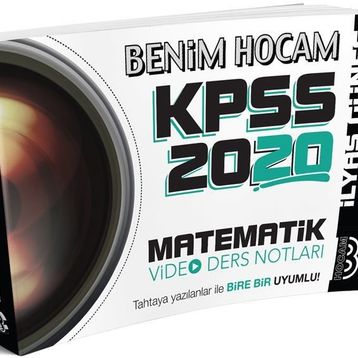 Benim Hocam Yayınları 2020 KPSS Matematik Video Ders Notları