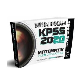 Benim Hocam Yayınları 2020 KPSS Matematik Video Ders Notları