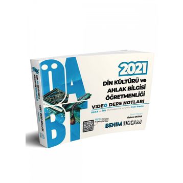 Benim Hocam Yayınları 2020 ÖABT Din Kültürü ve Ahlak Bilgisi Öğretmenliği Video Ders Notları