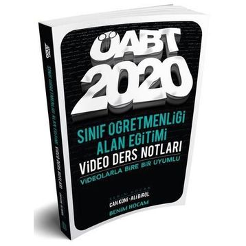 Benim Hocam Yayınları 2020 ÖABT Sınıf Öğretmenliği Alan Eğitimi Video Ders Notları